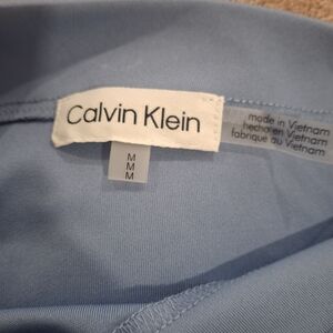 Calvin Klein Sleeveless Blue Shirt